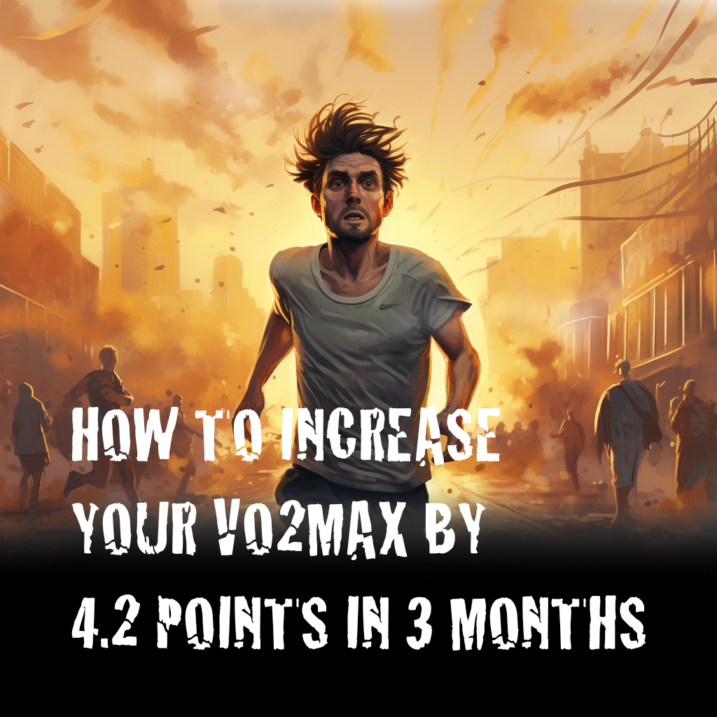 How to increase your VO2max by 4.2 points in 3 months